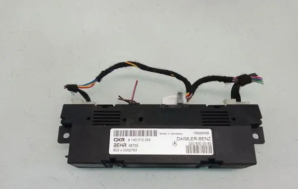 Mercedes-Benz S W220 Air conditioning/heating control unit 9140010254 2208300085 9140015640