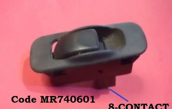 Mitsubishi Carisma Electric window control switch MR740601