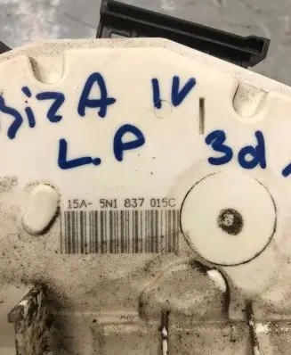 Seat Ibiza IV (6J,6P) Front door lock 5N1837015C