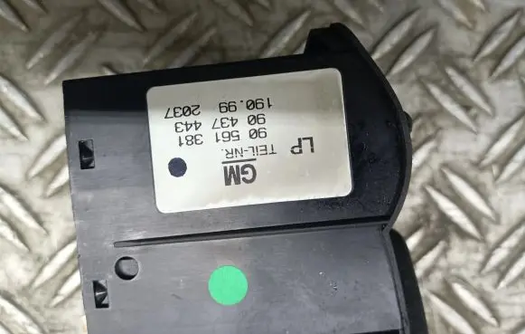 Opel Astra G Light switch 90561381