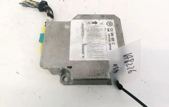 Volkswagen PASSAT B5.5 Airbag control unit/module 1C0909605C 5WK43130