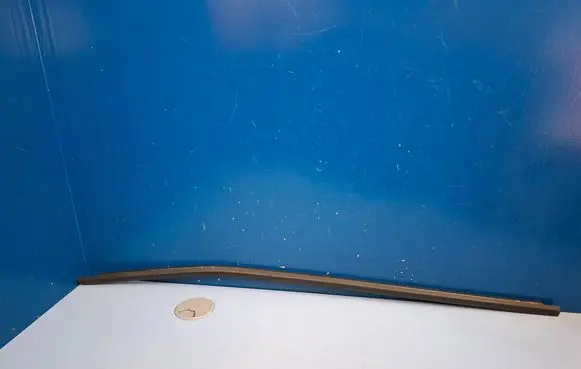 Volkswagen ID.4 Front door glass trim molding 11A837478B