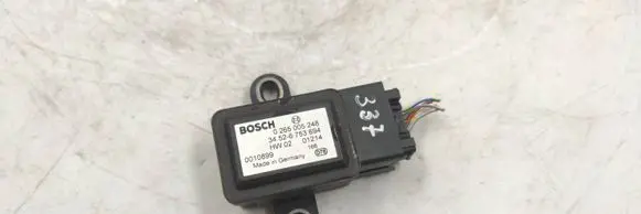 BMW 3 E46 ESP acceleration yaw rate sensor 0265005248 0010899 34526753694