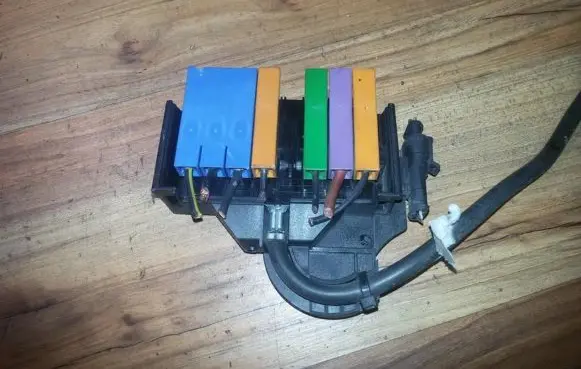 Opel Zafira A Fuse box set