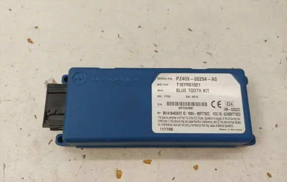 Toyota Corolla Verso AR10 Bluetooth control unit module PZ40900294A0 T16YR01021