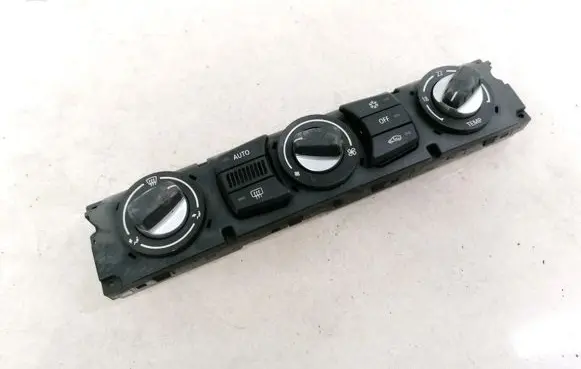 BMW 5 E60 E61 Climate control unit 6411915563801 64119155638-01