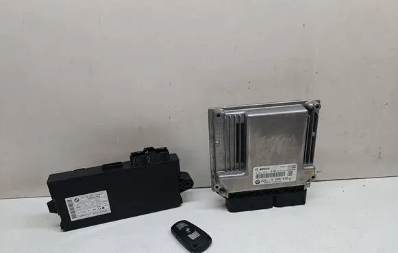 BMW 1 E81 E87 Engine ECU kit and lock set 8506438 0281016110 9217853