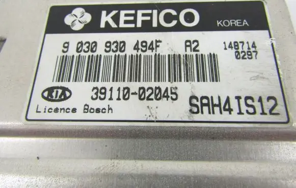 KIA Picanto Engine control unit/module 3911002045