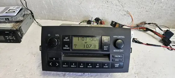 Toyota Corolla Verso E121 Radio/CD/DVD/GPS head unit 8612013060 8512013060B0 CQTS7170A
