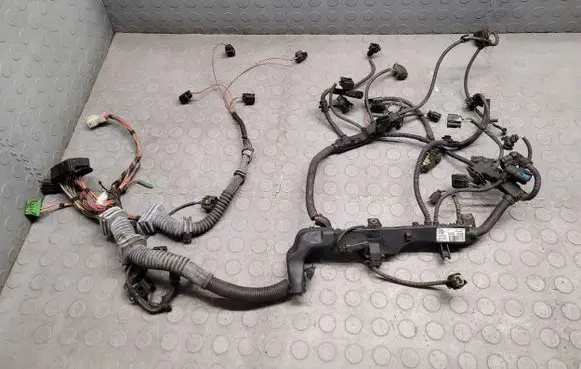 BMW 5 E60 E61 Engine installation wiring loom 781158903 781159003 758048602G