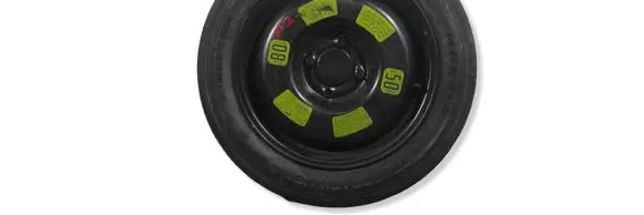 Citroen DS3 R15 spare wheel 