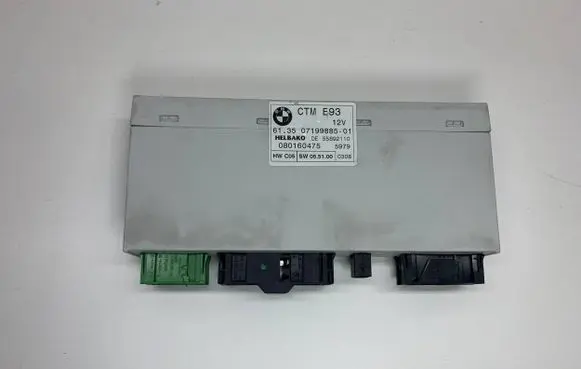 BMW 3 E92 E93 Sunroof control unit/module 07199885 080160475 55892110