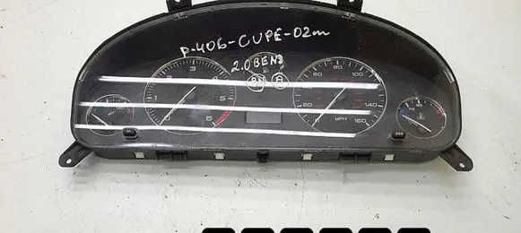 Peugeot 406 Speedometer (instrument cluster) 9644231480 coupe