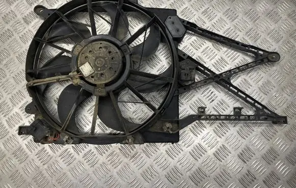 Opel Zafira A Radiator cooling fan shroud 24431828 0130303246