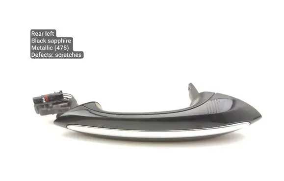 Rear door exterior handle