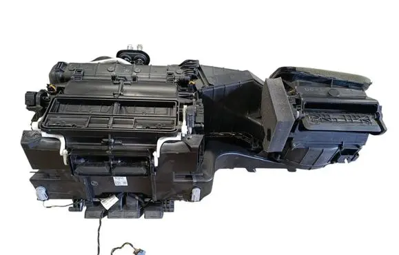 Interior heater climate box assembly