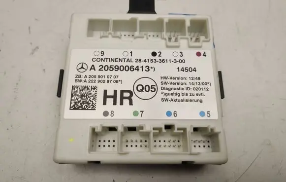 Mercedes-Benz C W205 Door control unit/module A2059006413