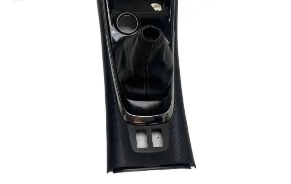 Gear lever shifter trim leather/knob