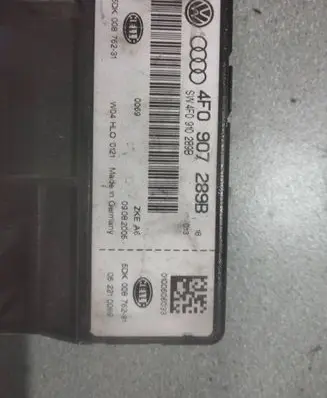 Audi A6 S6 C6 4F Comfort/convenience module 4F0907289B 4F0910289B