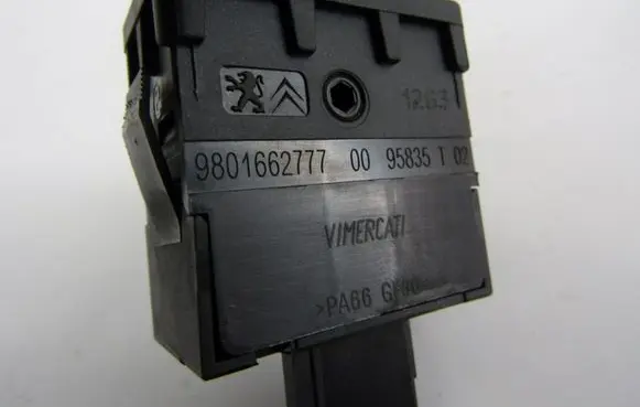 Citroen C4 I Picasso Headlight level height control switch 9801662777