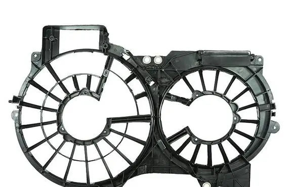 Audi A6 S6 C6 4F Radiator cooling fan shroud 4F0121207A 4F0121003Q