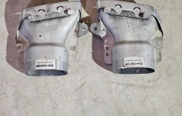 Mercedes-Benz GL X166 Muffler ending A1664902027 A1664901927 A16649020273913