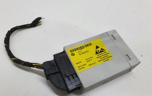 BMW 5 E60 E61 Center console control module 9183233 28137346