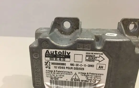 Peugeot 407 Airbag control unit/module 9655880880 603554600