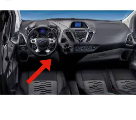 Ford Transit Custom Dashboard lower bottom trim panel BK21V04325A