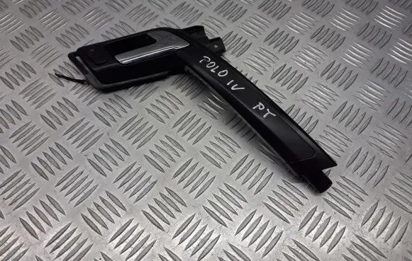 Volkswagen Polo Rear door interior handle trim 6Q0839174E