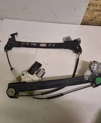 Citroen C6 Front door window regulator with motor 9650386080