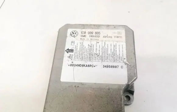 Ford Galaxy Airbag control unit/module 1c0909605 5wk43121