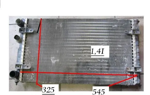 Volkswagen Caddy Coolant radiator