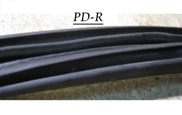 Opel Vectra B Front door rubber seal
