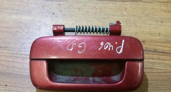 Peugeot 406 Front door exterior handle 9621859377