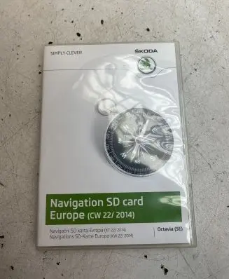 Skoda Octavia Mk3 (5E) Navigation maps CD/DVD 5E0051236E