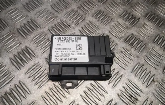 Mercedes-Benz E W212 Fuel injection pump control unit/module 2129003408 A2129003408