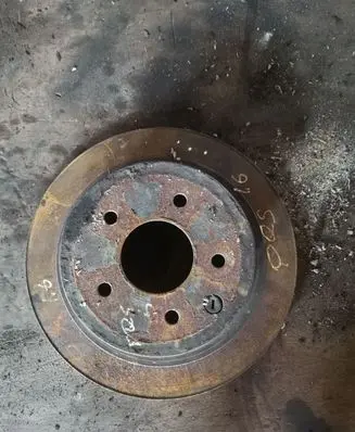 Nissan Qashqai Rear brake disc