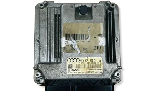 Audi A6 S6 C6 4F Engine control unit/module 4F5910401S 0281014400 4F0907401C