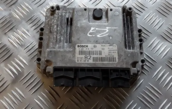 Peugeot 206 Engine control unit/module 0281010707 9647158080