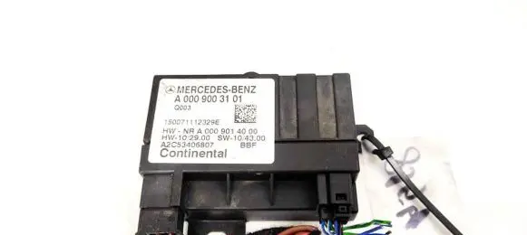 Mercedes-Benz E W212 Fuel injection pump control unit/module A0009003101 A0009014000