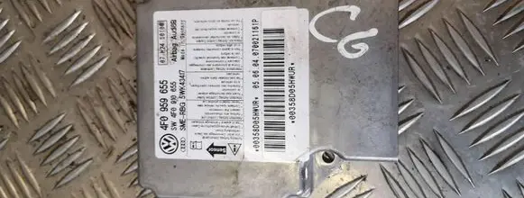 Audi A6 S6 C6 4F Airbag control unit/module 4f0907335
