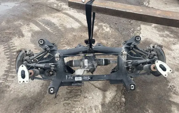 Rear axle beam