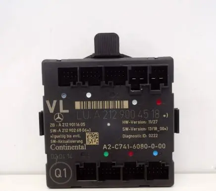 Mercedes-Benz E C207 W207 Door control unit/module A2129004518 A2129011605
