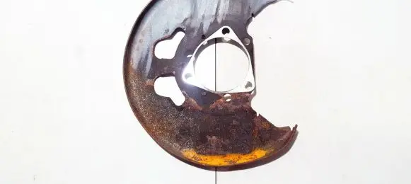 Saab 9-5 Front brake disc dust cover plate 