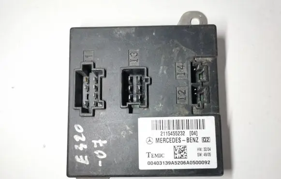 Mercedes-Benz E W211 Comfort/convenience module 2115455232