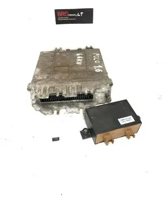 Volkswagen Polo III 6N 6N2 6NF Engine ECU kit and lock set 028906021DK 28SA3109 0281001483
