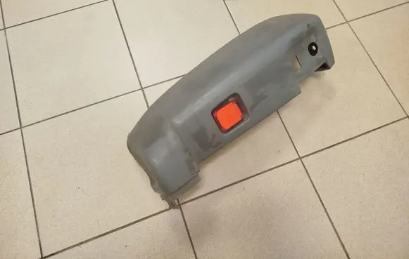 Rear bumper corner part panel trim