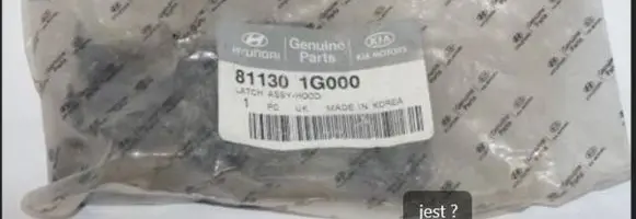 Hyundai Accent Tie down hook / loop 811301g000