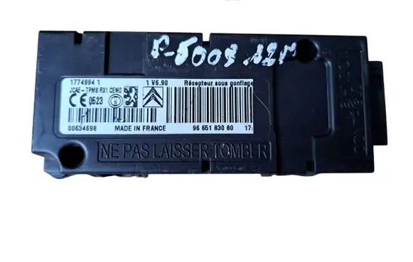 Peugeot 5008 Bluetooth control unit module 9665183080